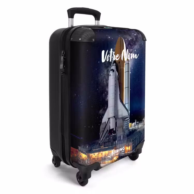 Valise avec nom - Fusée montante — 2