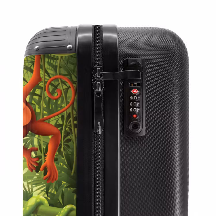 Valise avec nom - Jungle joyeuse — 5
