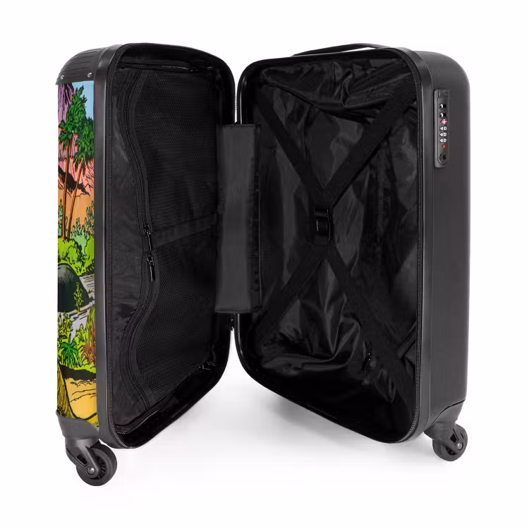 Valise avec nom - Jungle jurassique — 4