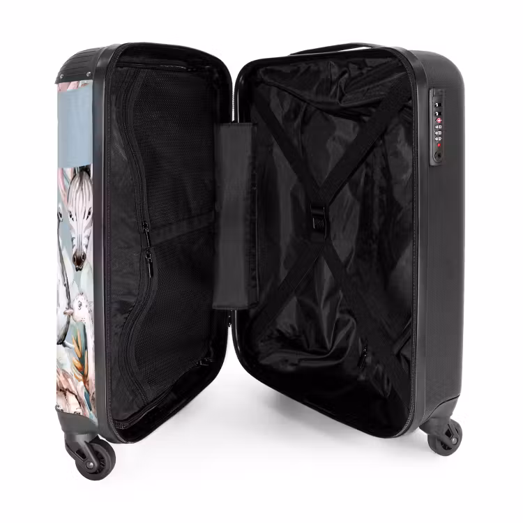 Valise avec nom - Jungle pastel — 4