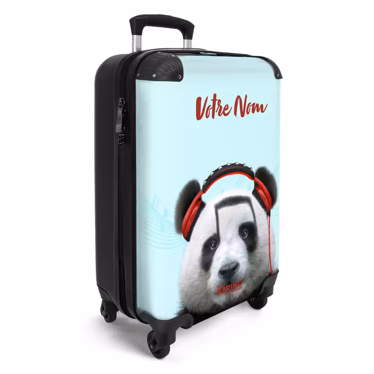 Valise avec nom - Kevin le panda — 2