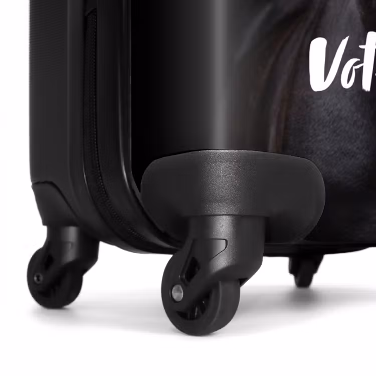 Valise avec nom - Élégance ébène — 6