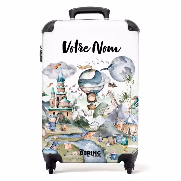 Valise avec nom - Pays enchanté — 1
