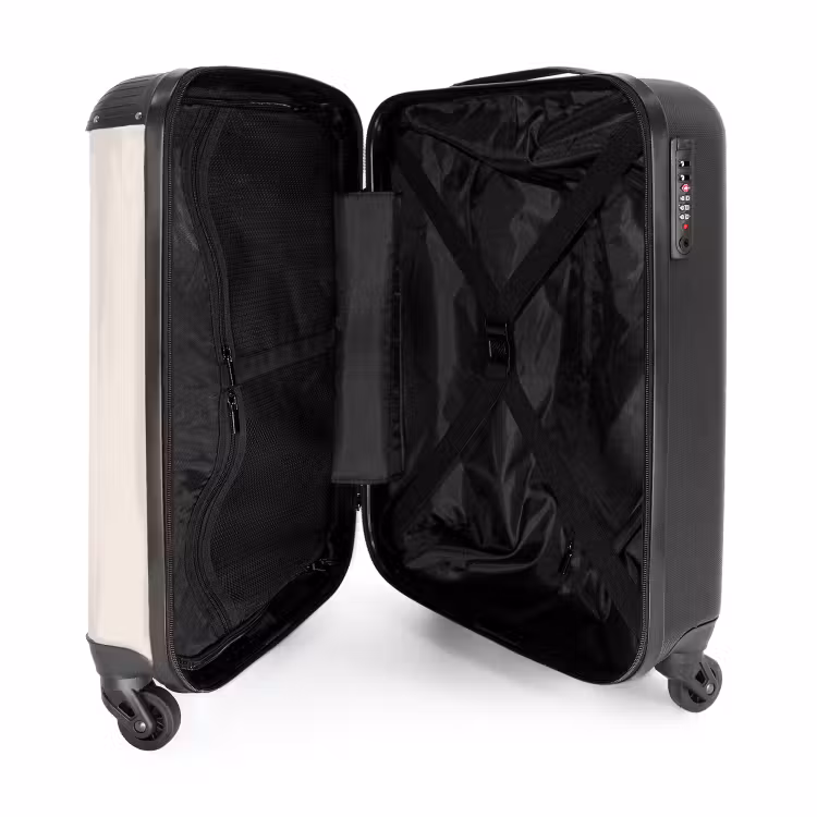 Valise avec nom - Pixel violet — 4