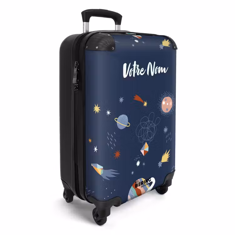 Valise avec nom - Planétarium — 2