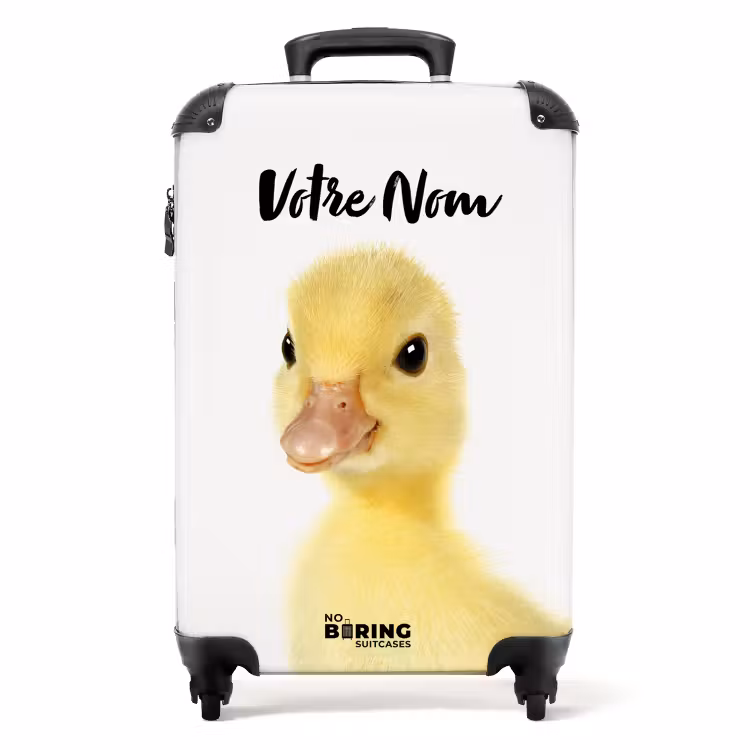 Valise avec nom - Éric le canard — 1