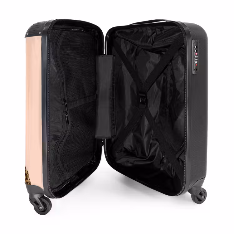 Valise avec nom - Singe avec sucette — 4