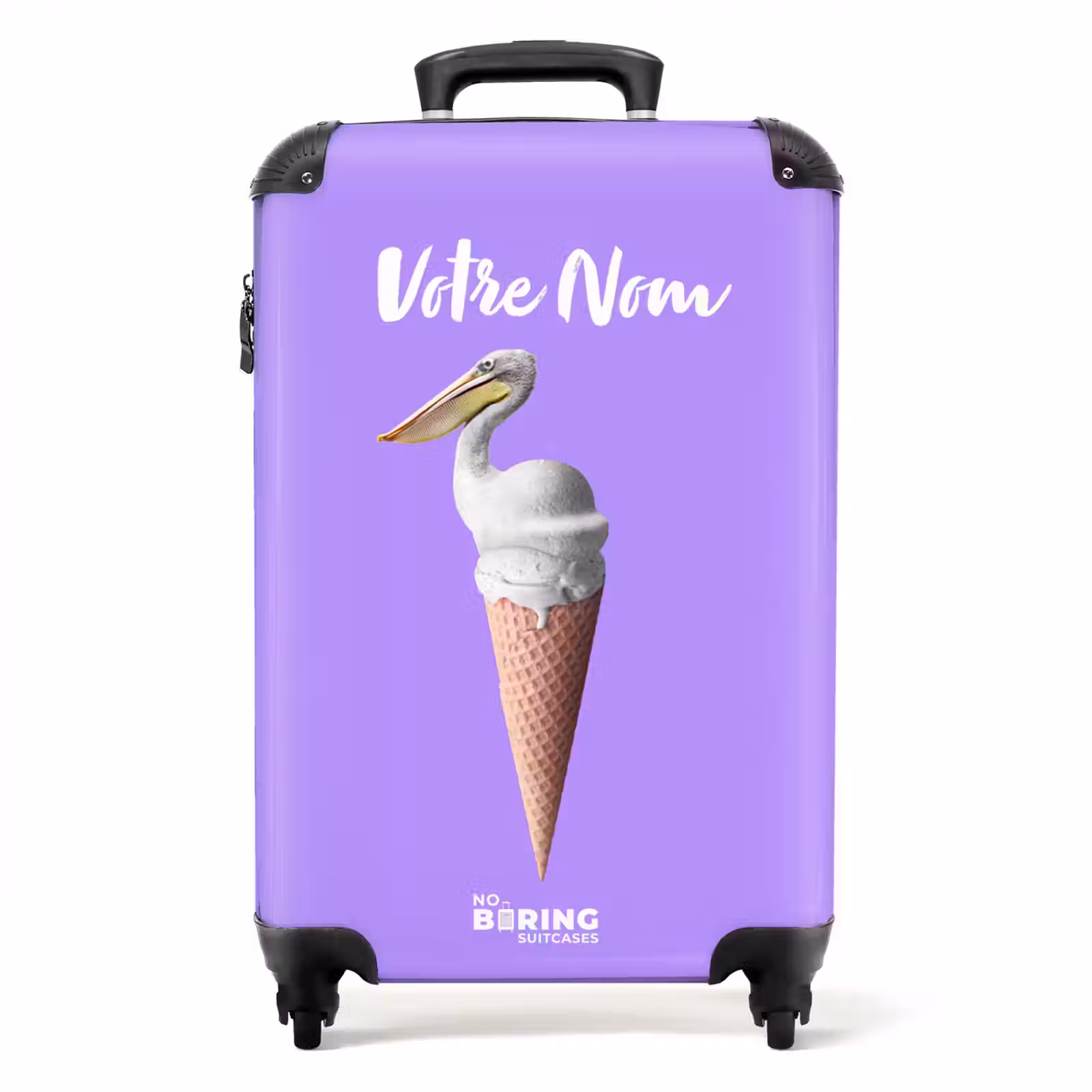 Valise avec nom - Cornet de pélican — 1