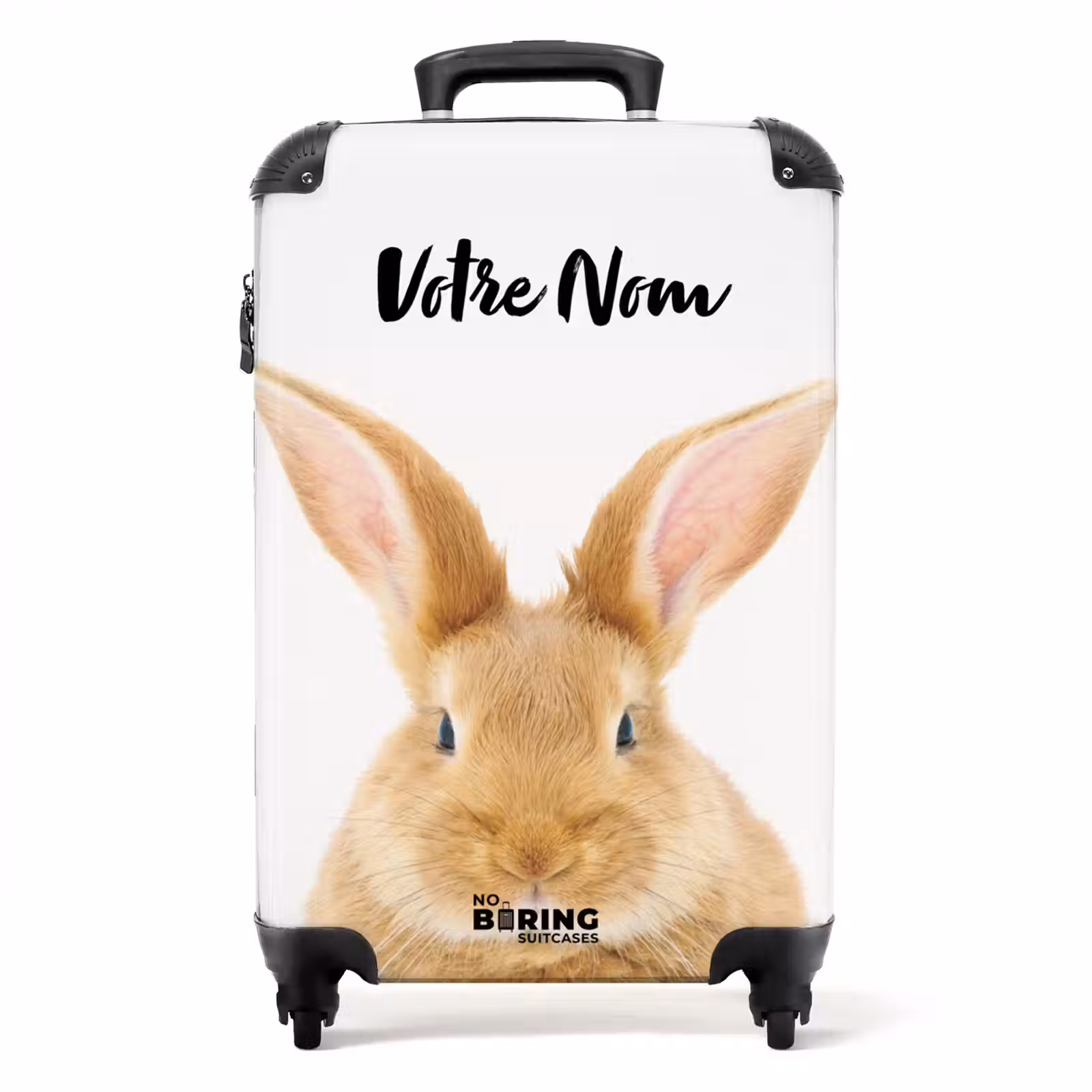 Valise avec nom - Jean le lapin — 1
