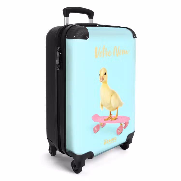 Valise avec nom - Bec skateur — 2