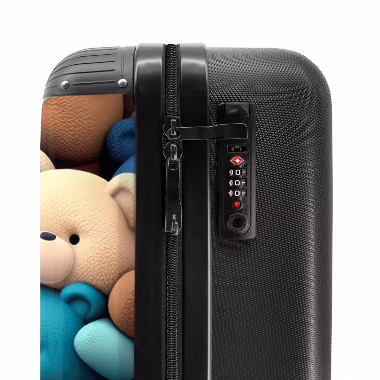 Valise avec nom - Bonanza des ours — 5