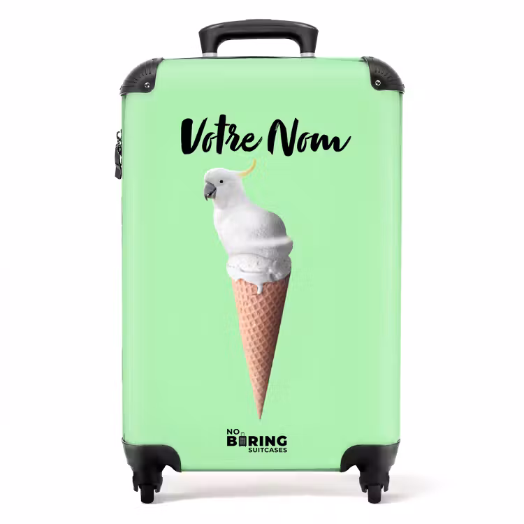Valise avec nom - Cornet de cacatoès — 1