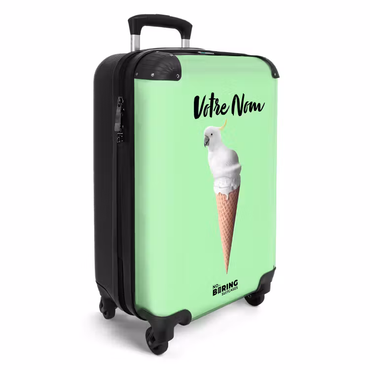 Valise avec nom - Cornet de cacatoès — 2