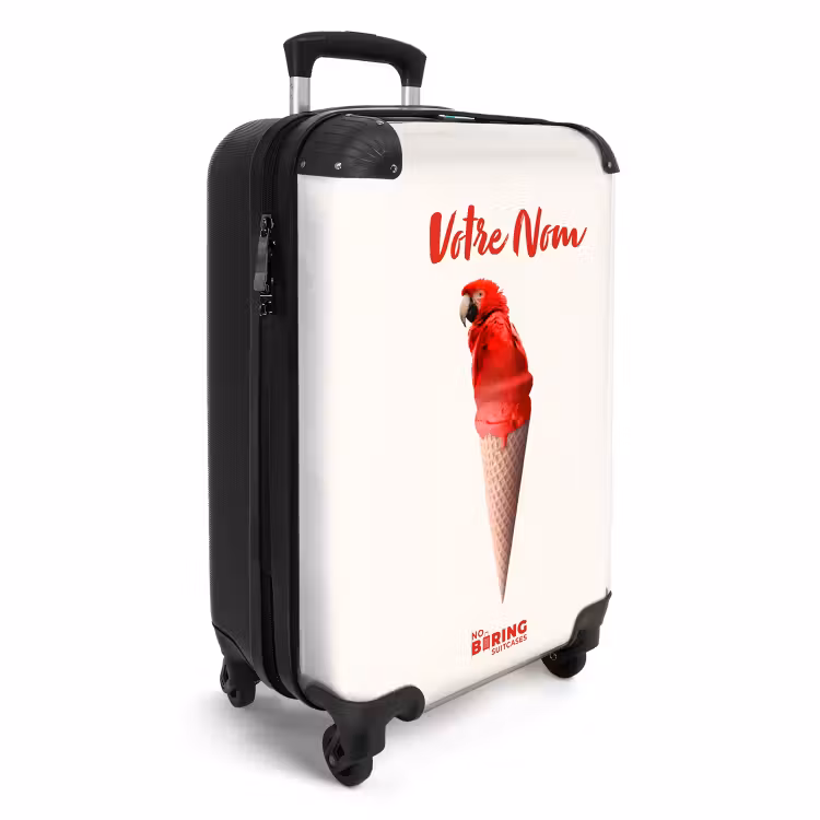 Valise avec nom - Cornet de perroquet — 2