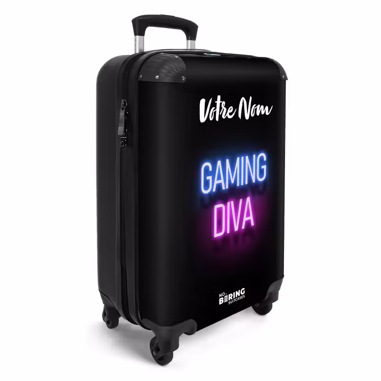 Valise avec nom - Diva du jeu — 2
