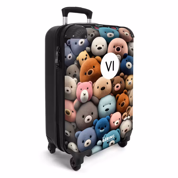 Valise avec nom - Fête des ours — 2