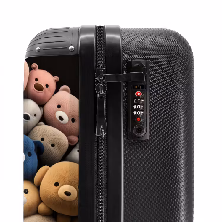 Valise avec nom - Fête des ours — 5