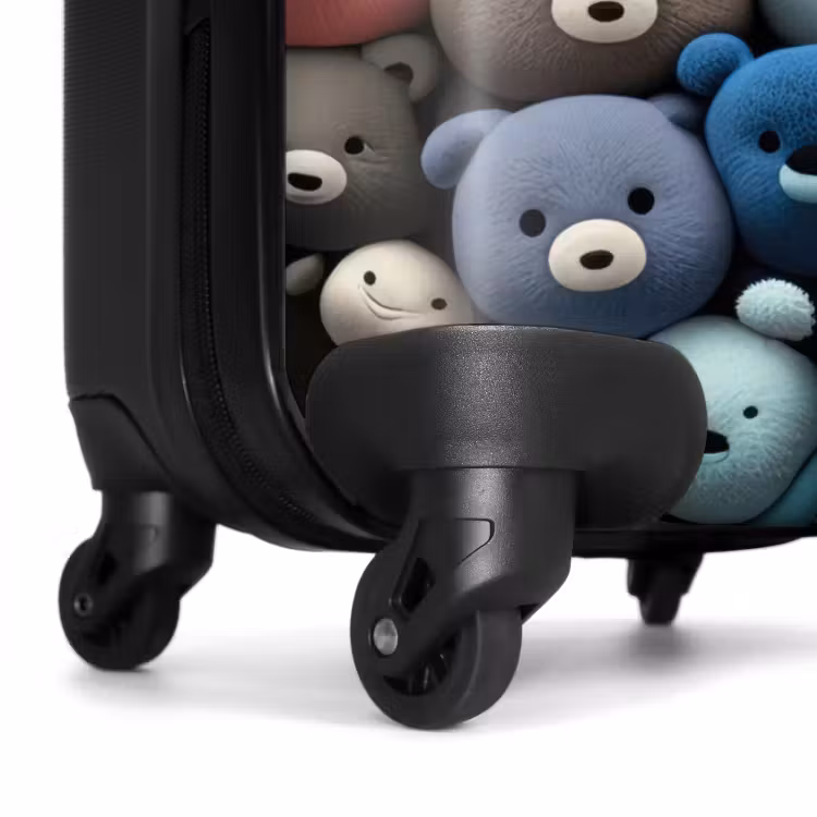 Valise avec nom - Fête des ours — 6