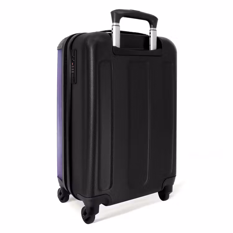 Valise avec nom - Flammes chaudes lilas — 7
