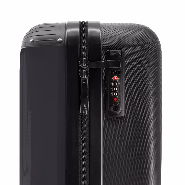 Valise avec nom - Flammes froides gris — 5