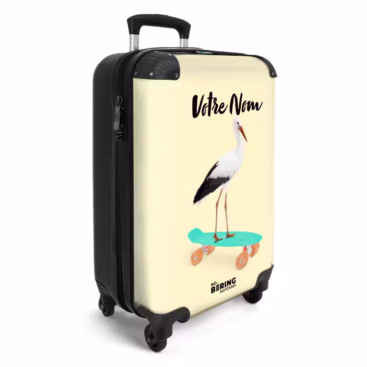 Valise avec nom - Héron roulant — 6