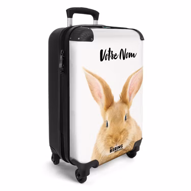 Valise avec nom - Jean le lapin — 2