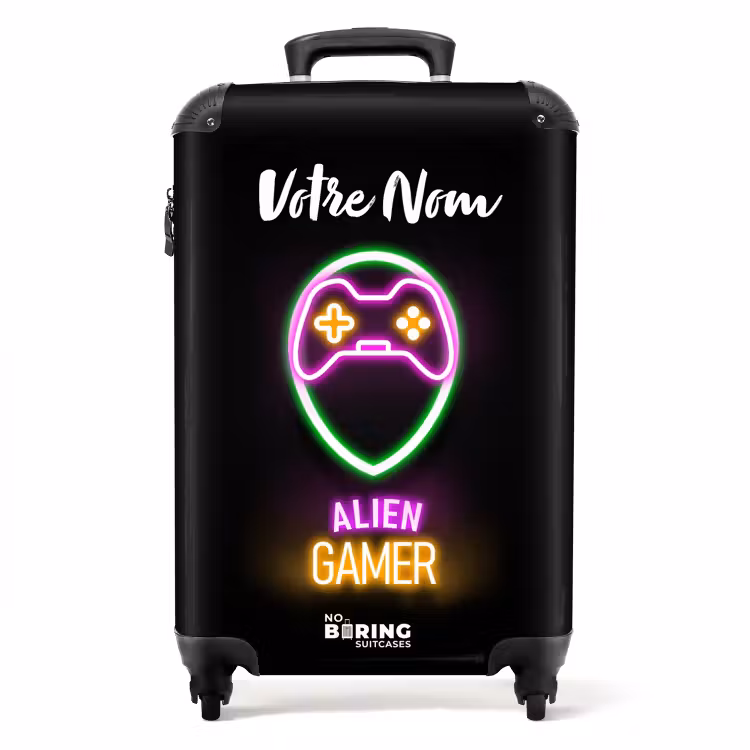 Valise avec nom - Joueur extraterrestre — 1