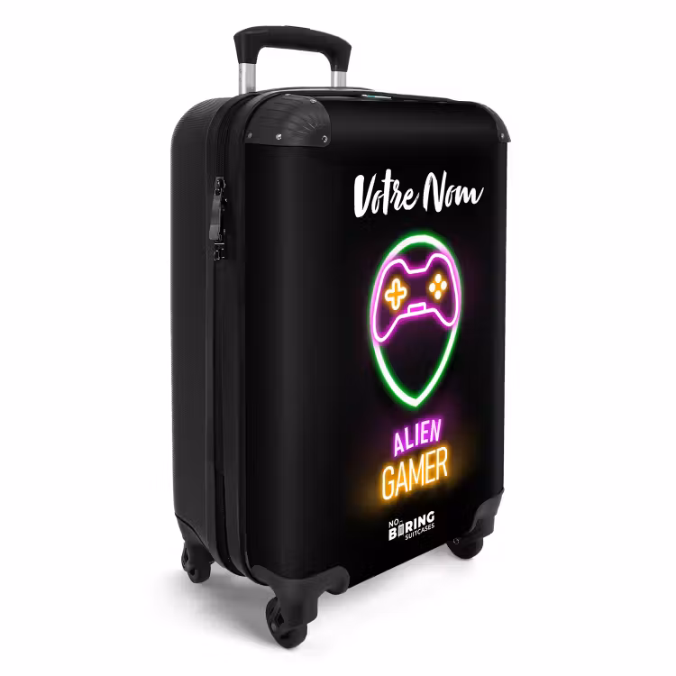 Valise avec nom - Joueur extraterrestre — 2