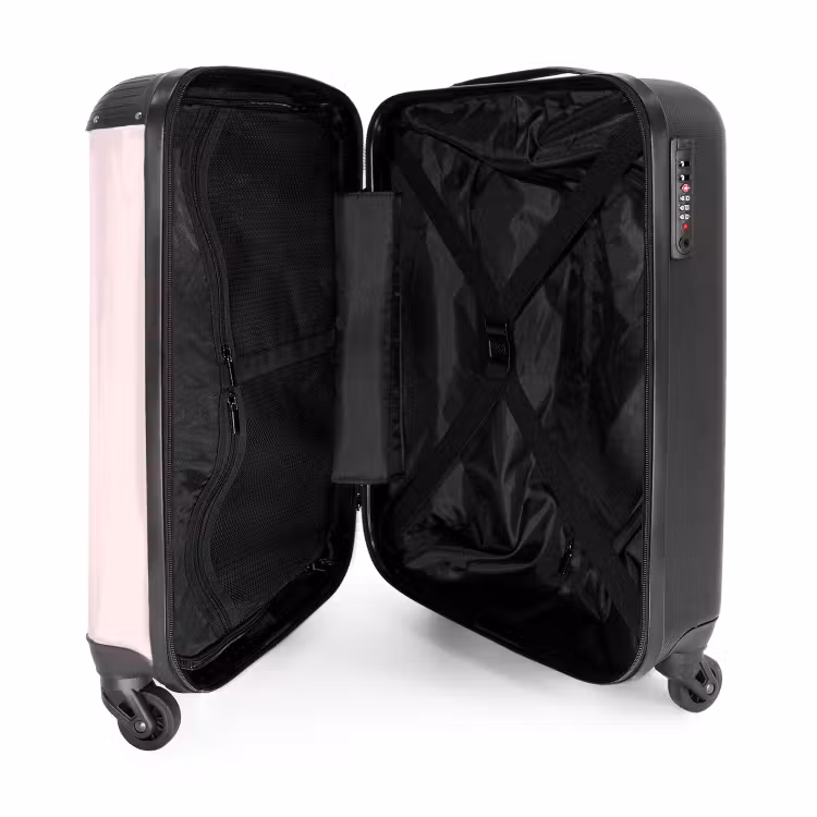 Valise avec nom - Moustaches roulantes — 4