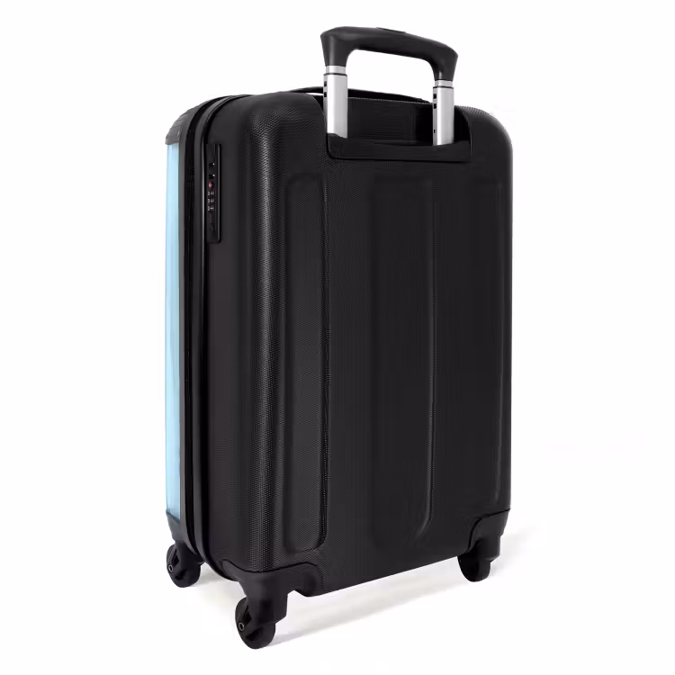 Valise avec nom - Paon passant — 4