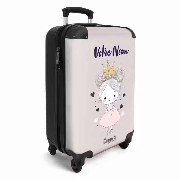 Valise avec nom - Princesse aux chignons — 2
