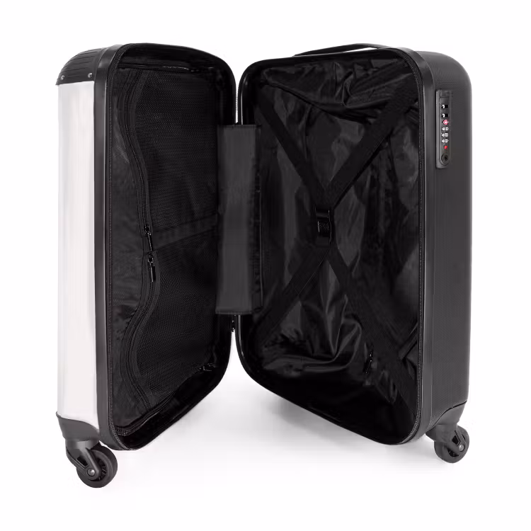 Valise avec nom - Princesse en robe noire — 4