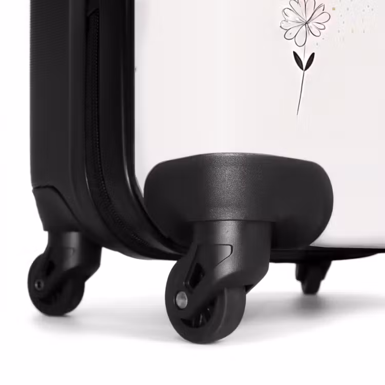 Valise avec nom - Princesse en robe noire — 6