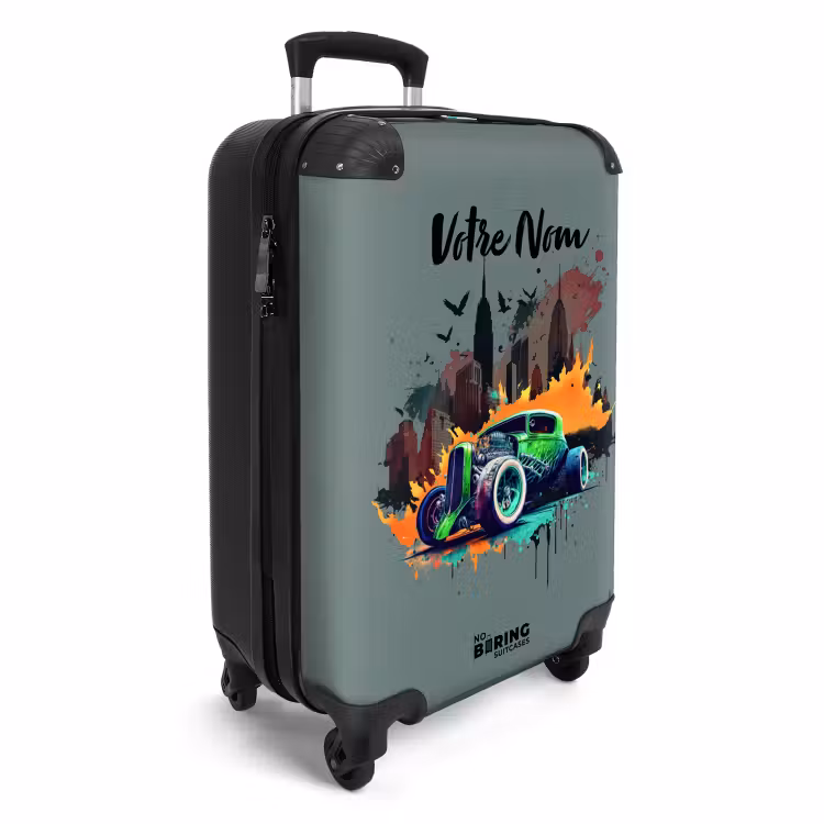 Valise avec nom - Roues effrayantes — 2