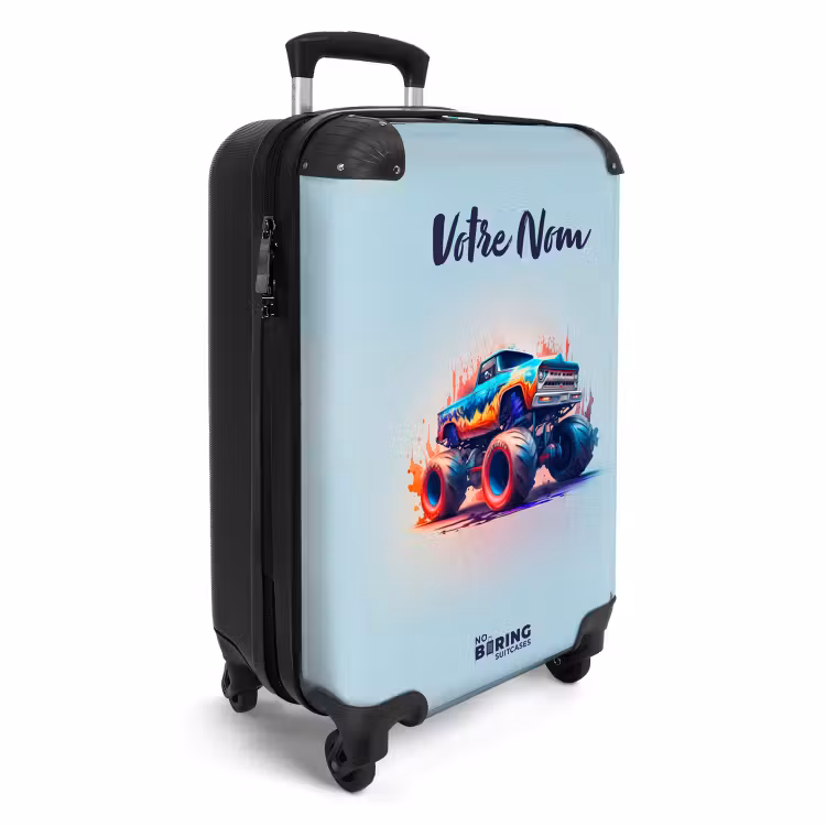 Valise avec nom - Roues féroces — 2
