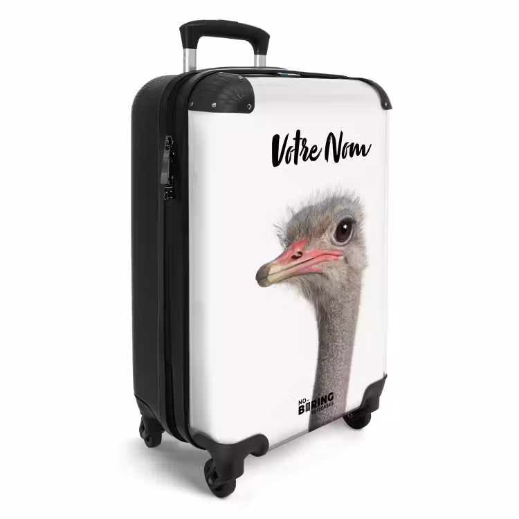 Valise avec nom - Sabrina l'autruche — 2