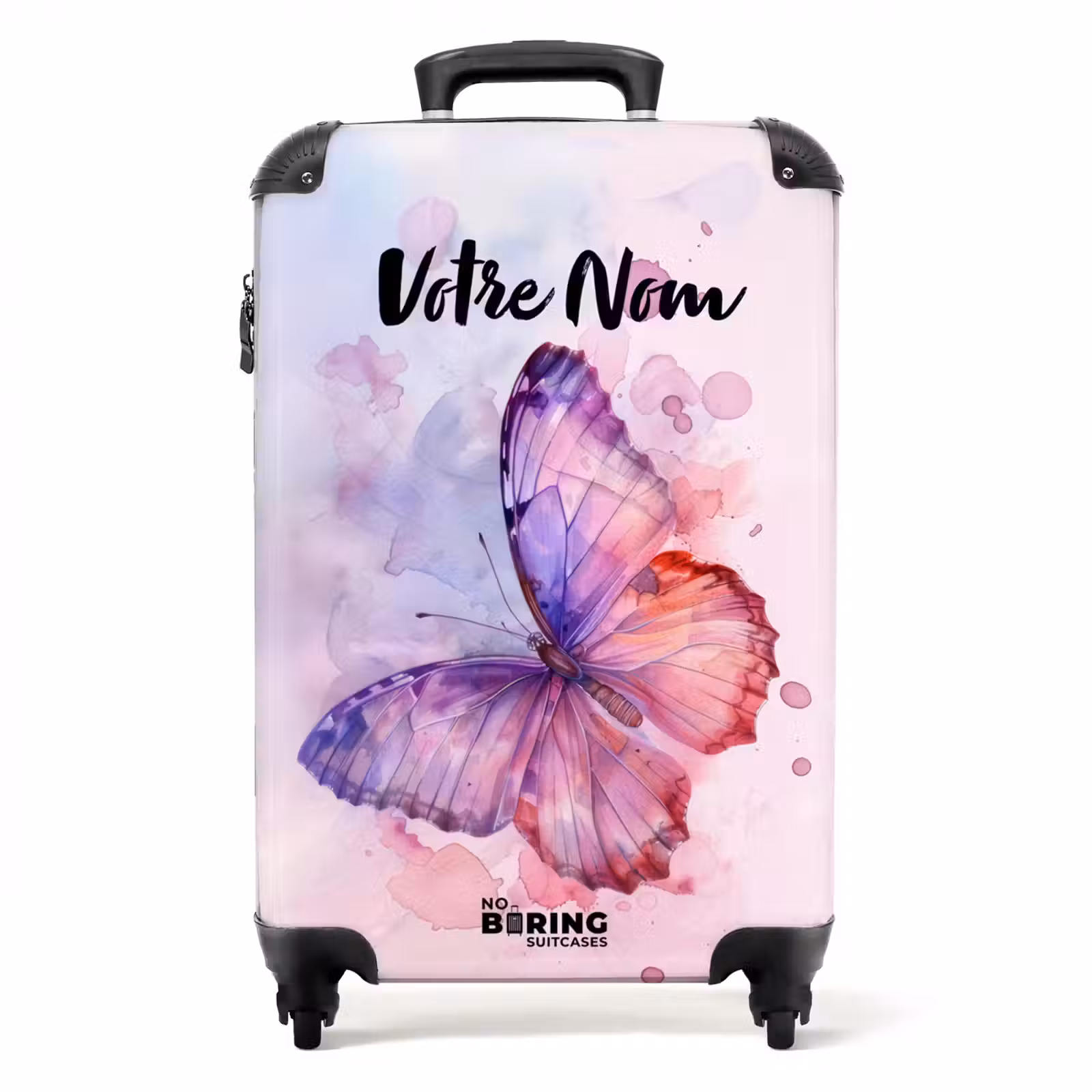 Valise avec nom - Aquarelle Aurora — 1