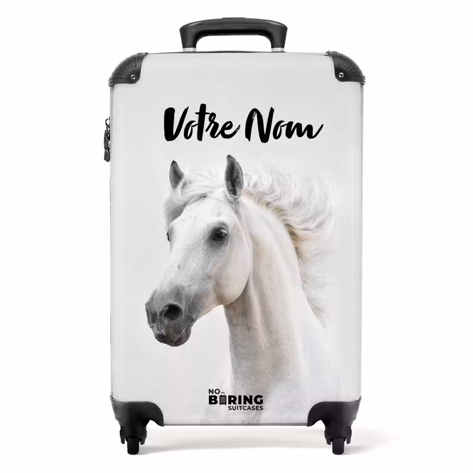 Valise avec nom - Bianco — 1