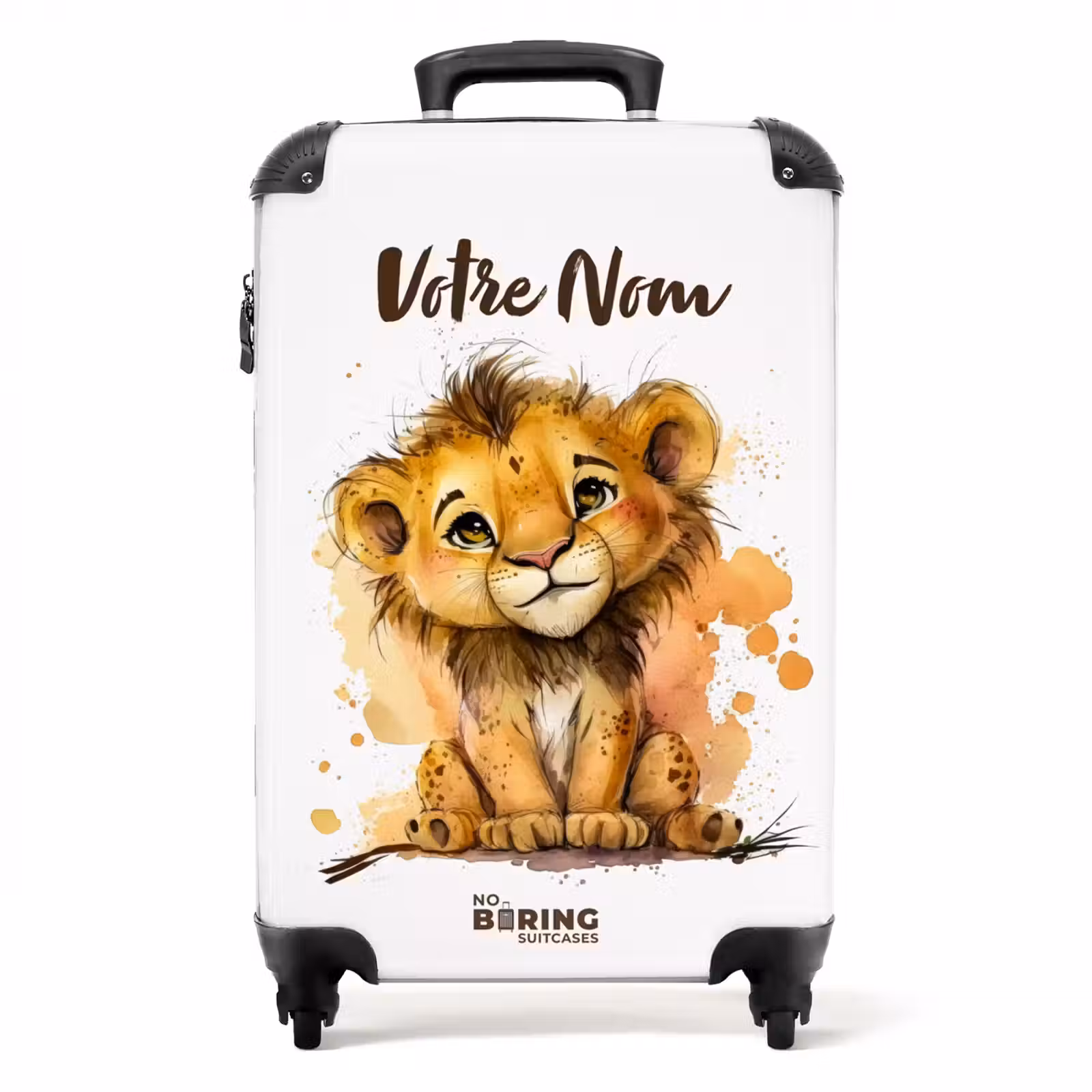 Valise avec nom - Lionceau Lio — 1