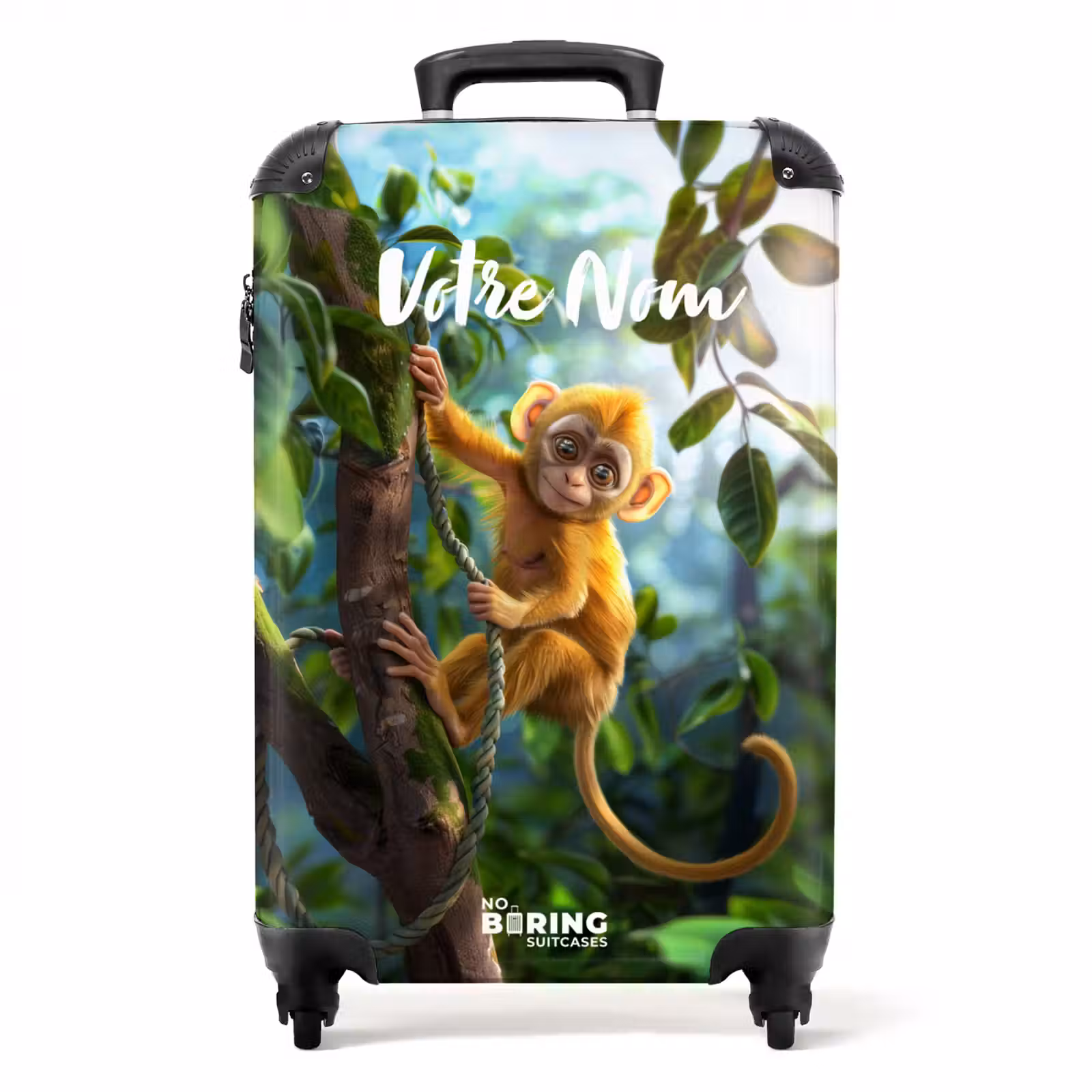 Valise avec nom - Samuel le singe — 1
