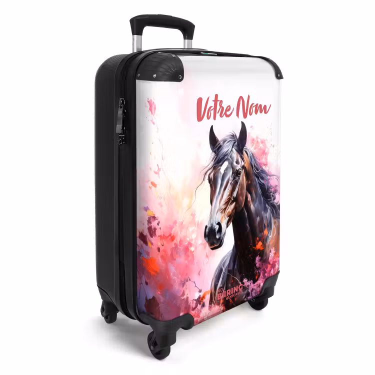 Valise avec nom - Aquarelle Ariane — 2