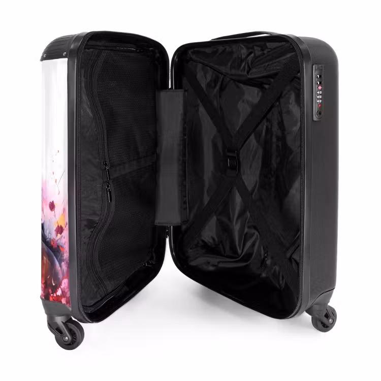 Valise avec nom - Aquarelle Ariane — 4