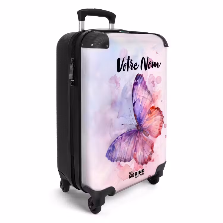 Valise avec nom - Aquarelle Aurora — 2
