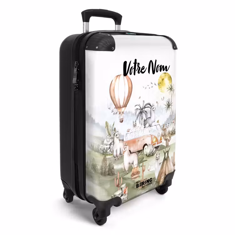 Valise avec nom - Aventure alpaga — 2