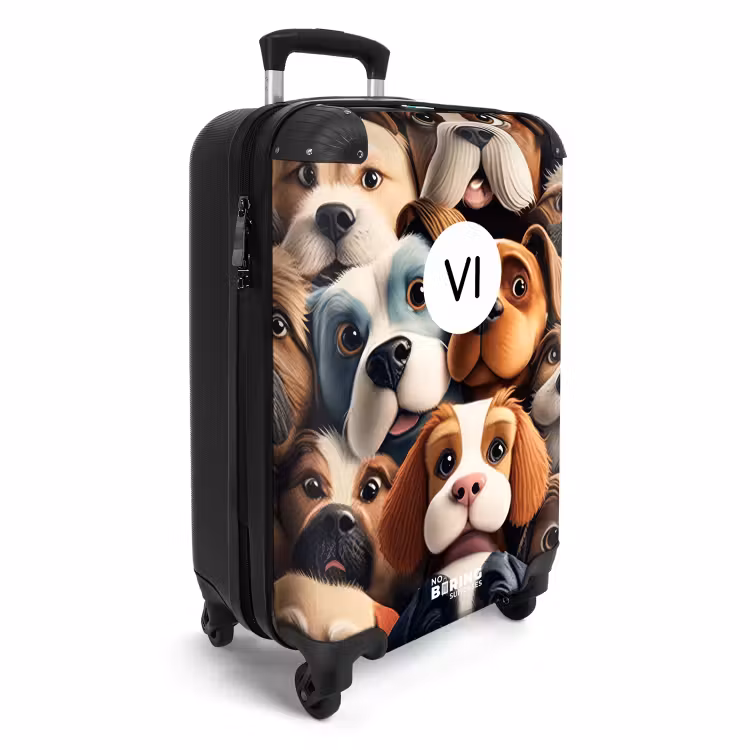Valise avec nom - Bande aboyante — 2