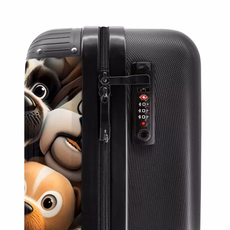 Valise avec nom - Chiots aboyants — 5