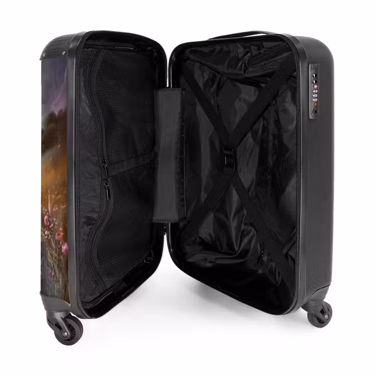 Valise avec nom - Corne de pintade pastel — 4