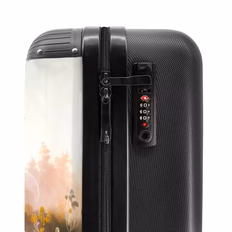 Valise avec nom - Corne de printemps lavande — 5