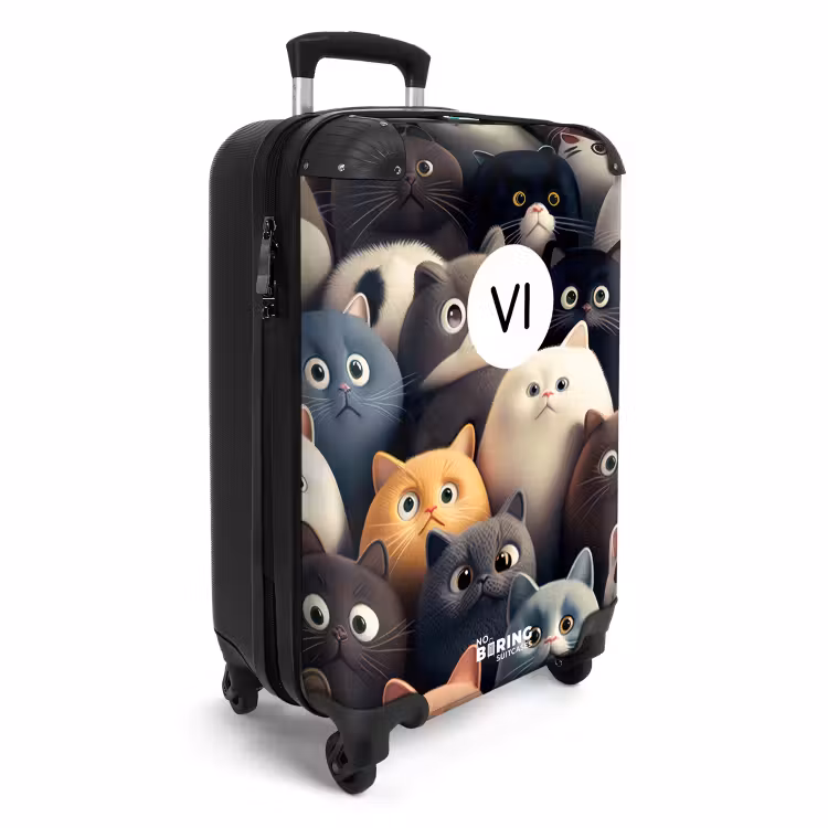 Valise avec nom - Félinité — 2