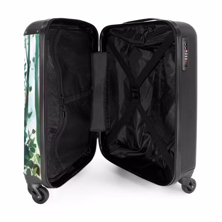 Valise avec nom - Grâce verdoyante — 4